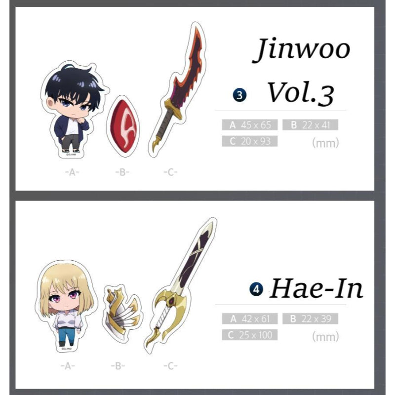 Solo Leveling - Acrylic Magnet Set - Harumio