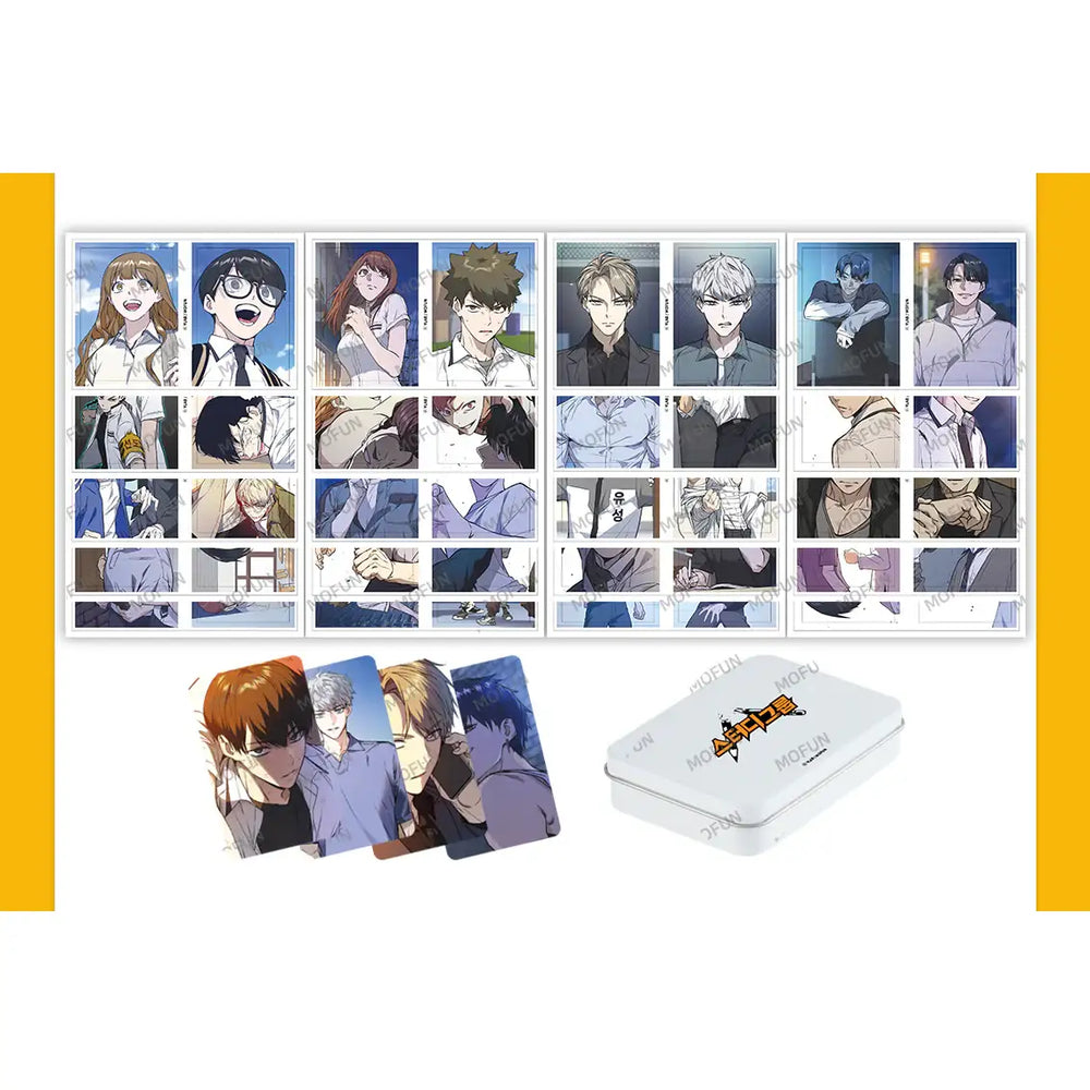 Study Group x Mofun - Sticker & Hologram Card Set - Study Group x Mofun - Photocard - Harumio