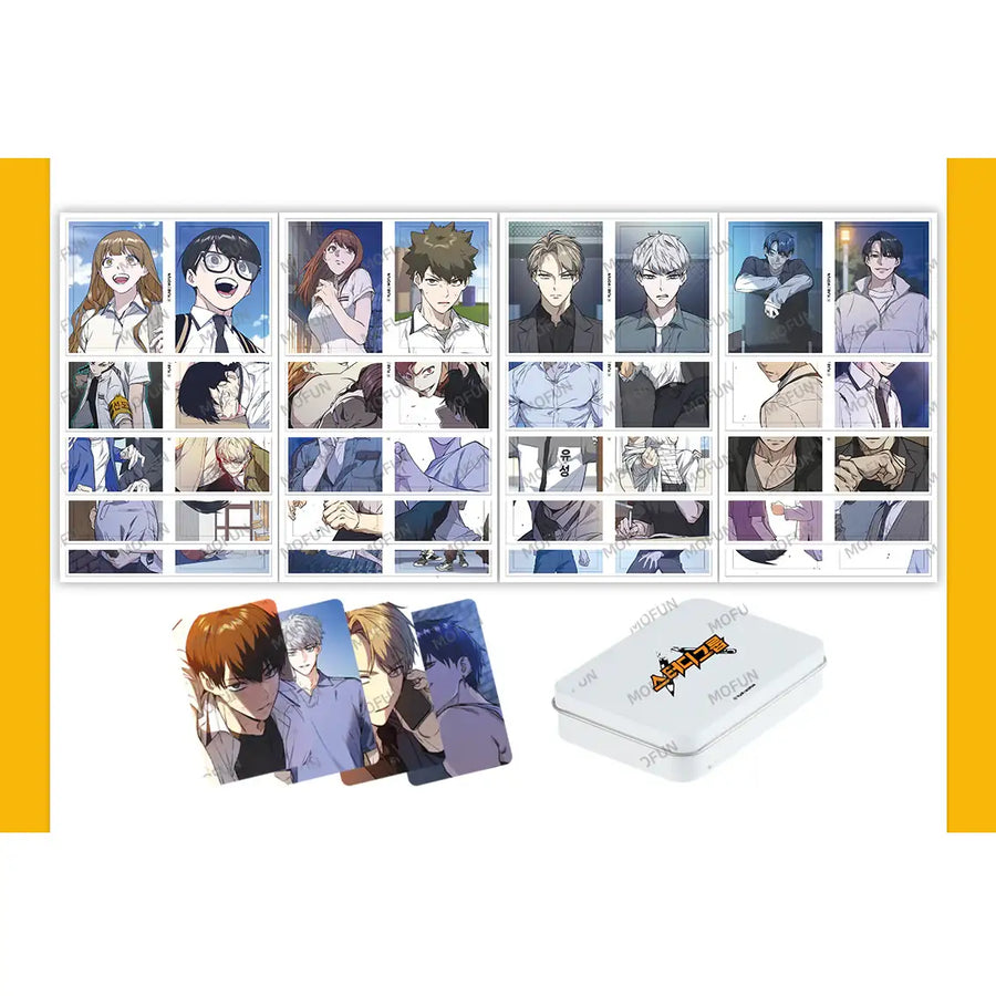 Study Group x Mofun - Sticker & Hologram Card Set - Study Group x Mofun - Photocard - Harumio