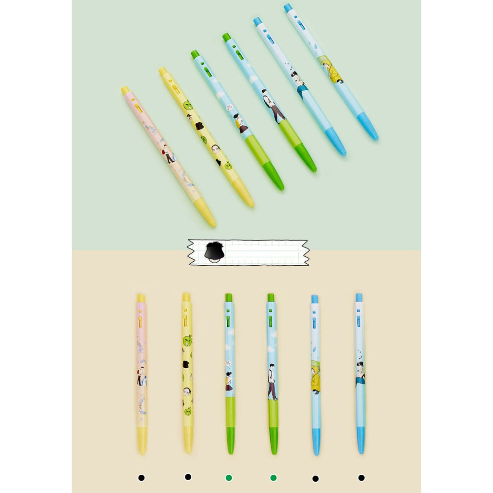 After School Lessons For Unripe Apples - Monami Ballpoint Pen Set