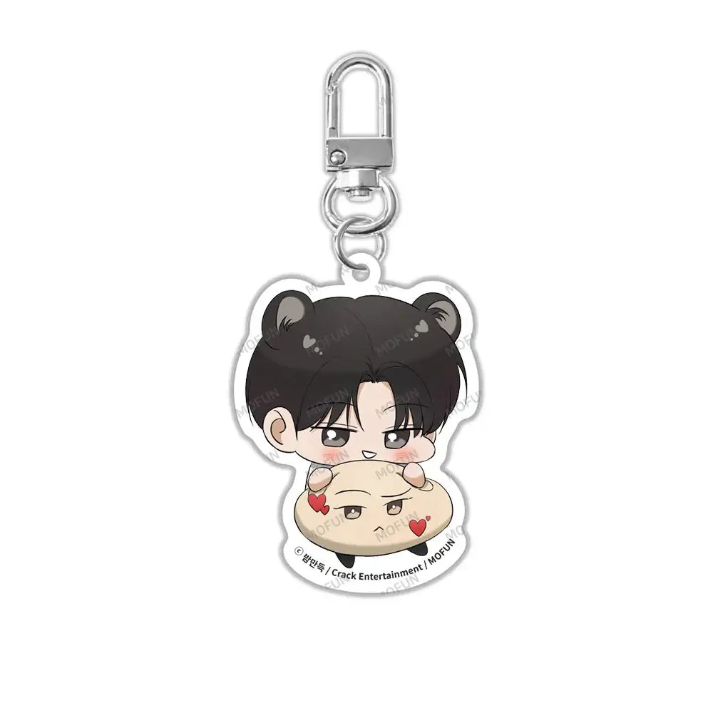 All For Me x MOFUN - Heart Hologram SD Acrylic Keyring - MOFUN - Keyring - Harumio