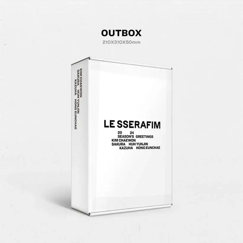 LE SSERAFIM - 2024 Season's Greetings - Coppan Global / Source Music Co., Ltd. - Merchandise - Harumio