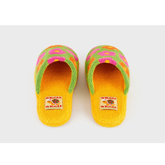 Wiggle Wiggle - Calming Turtle Terry Home Slippers