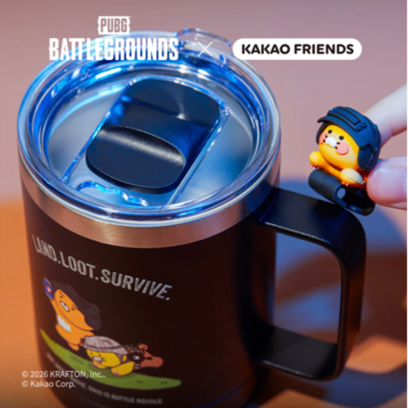 Battleground x Kakao Friends - Stainless Mug_Ryan & Chunsik