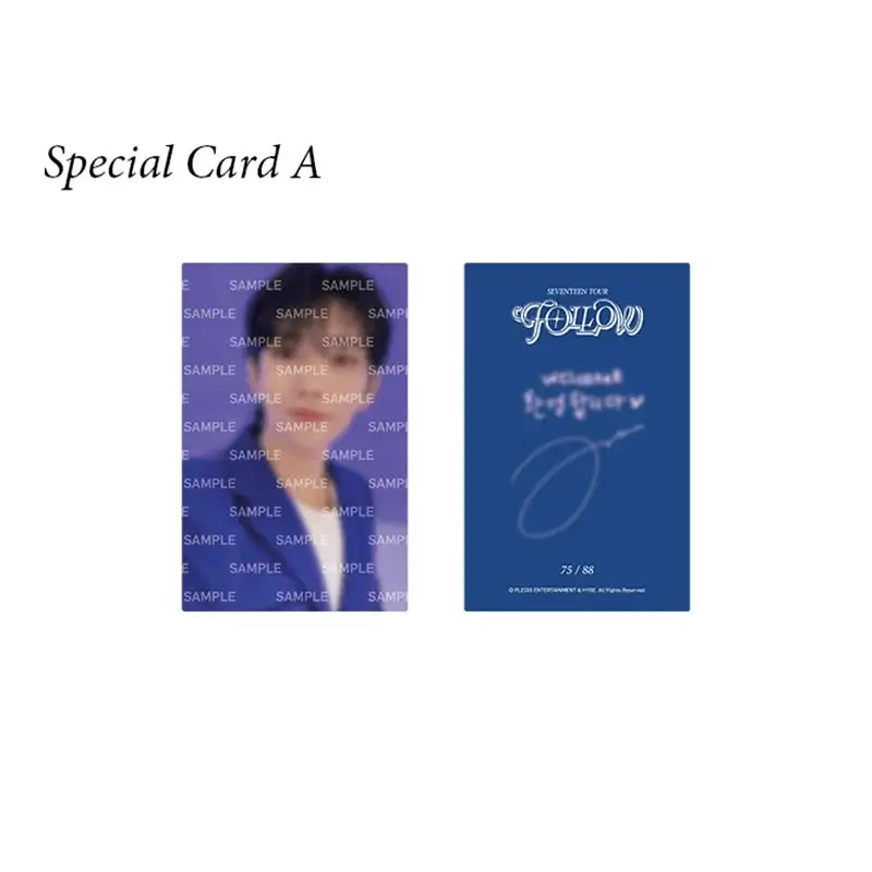 SEVENTEEN - Follow - Trading Card Set - SEVENTEEN - Collectible Trading Cards - Harumio