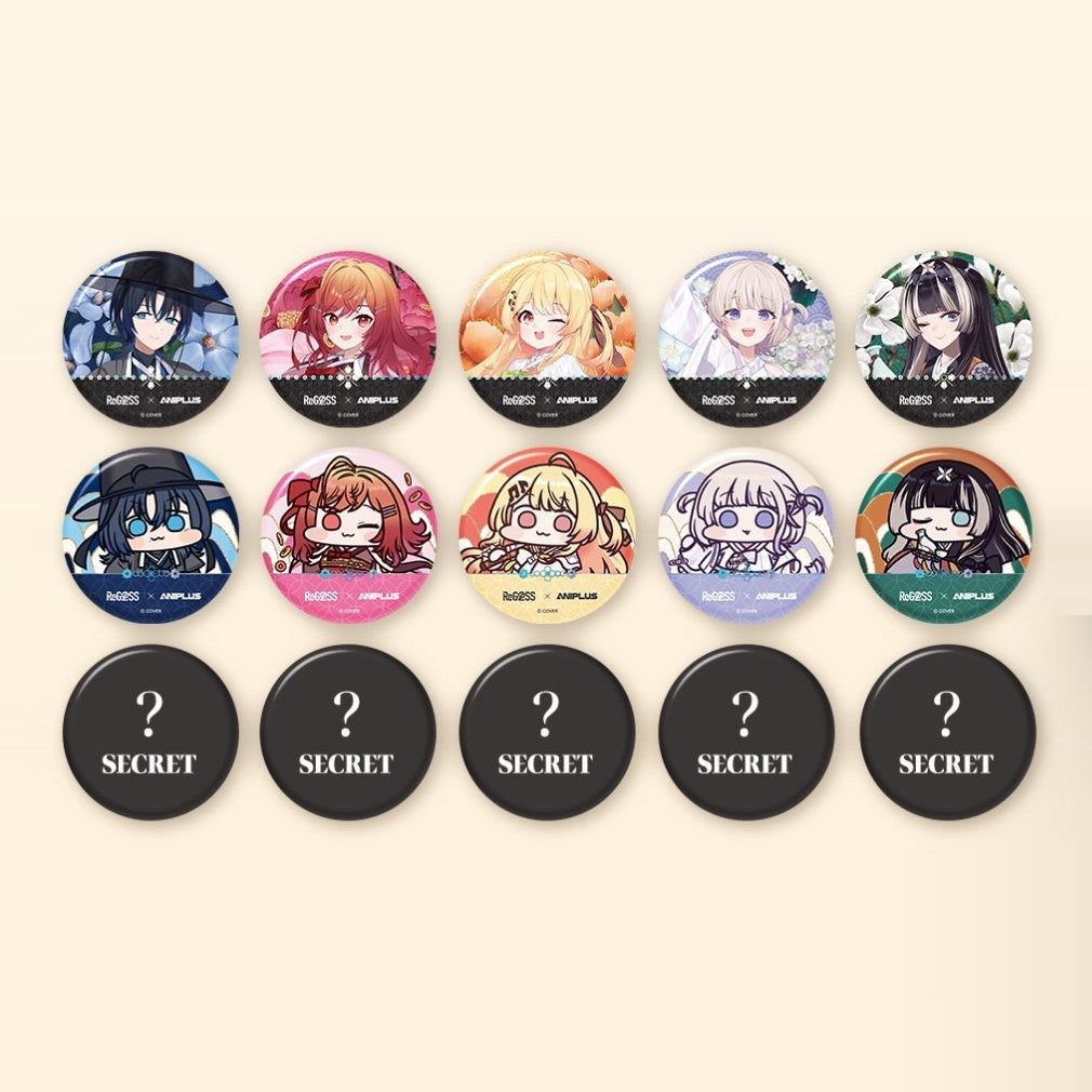 hololive ReGLOSS X ANIPLUS - Can Badge (Random) - ANIPLUS - Can Badge - Harumio