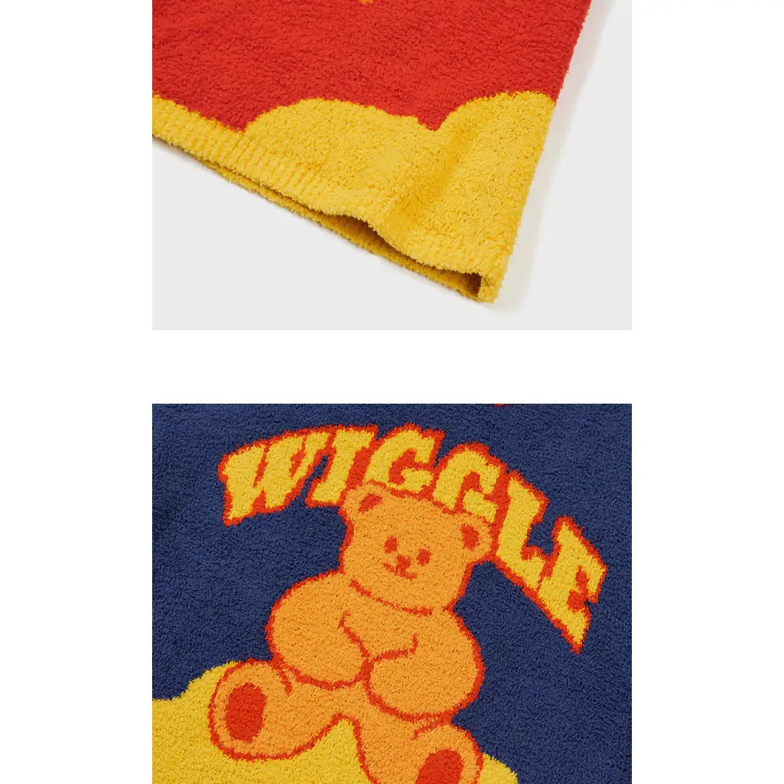 Wiggle Wiggle - Dreaming Wiggle Bear One Piece Pajamas - Wiggle Wiggle - Clothing - Harumio