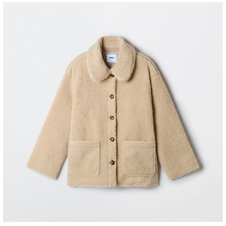 SPAO - Dumble Collar Neck Coat