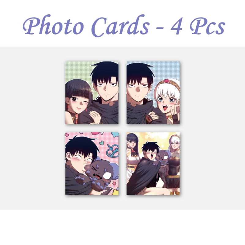 +99 Reinforced Wooden Stick - 4 Web 4 Cut Photo Set - Webtoon Friends - Photos - Harumio