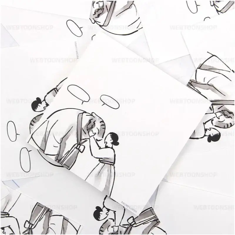 Tale of the Tiger Bride - Memo Pad Set - Webtoon Shop - Memo Pads - Harumio