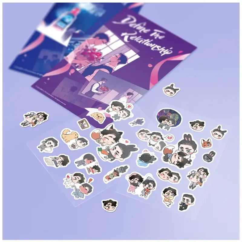 Define the Relationship - SD Sticker - Lezhin - Stickers - Harumio