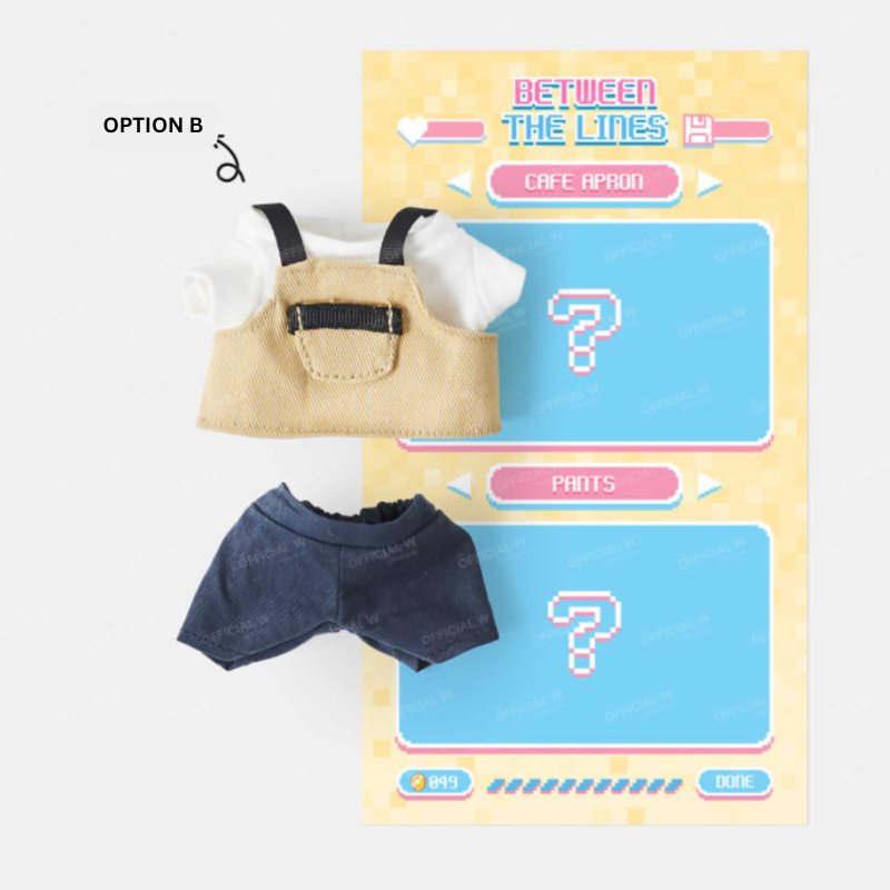 Between the Lines - Plush Doll Clothes
