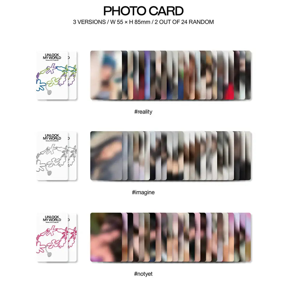 Fromis_9 - Unlock My World : 1st Album - Fromis_9 - Album - Harumio