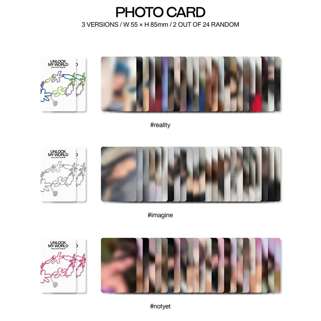 Fromis_9 - Unlock My World : 1st Album - Fromis_9 - Album - Harumio