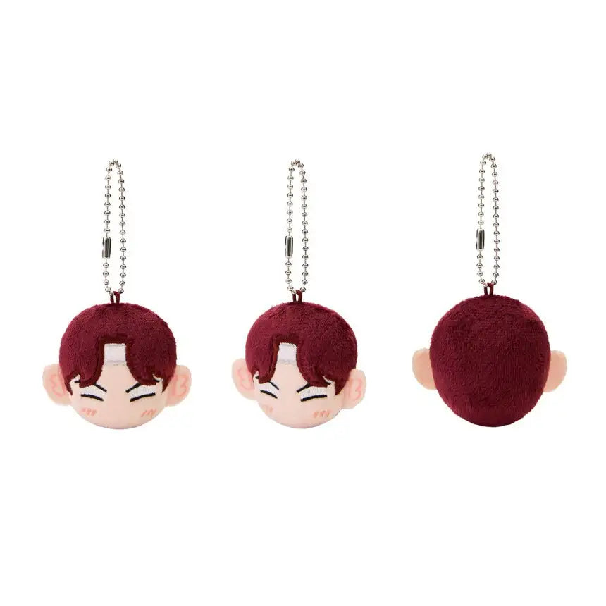 Garbage Time - Jakppung Face Keyring - Webtoon Friends - Keyring - Harumio