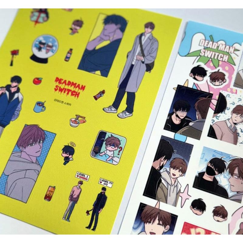 Dead Man's Switch - Sticker Pack - Official W - Sticker - Harumio