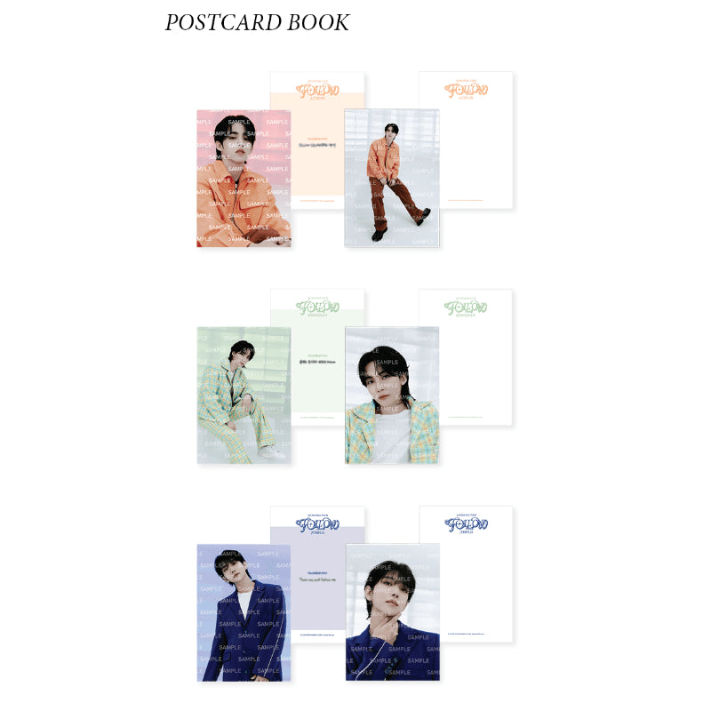 SEVENTEEN - Follow - Postcard Book