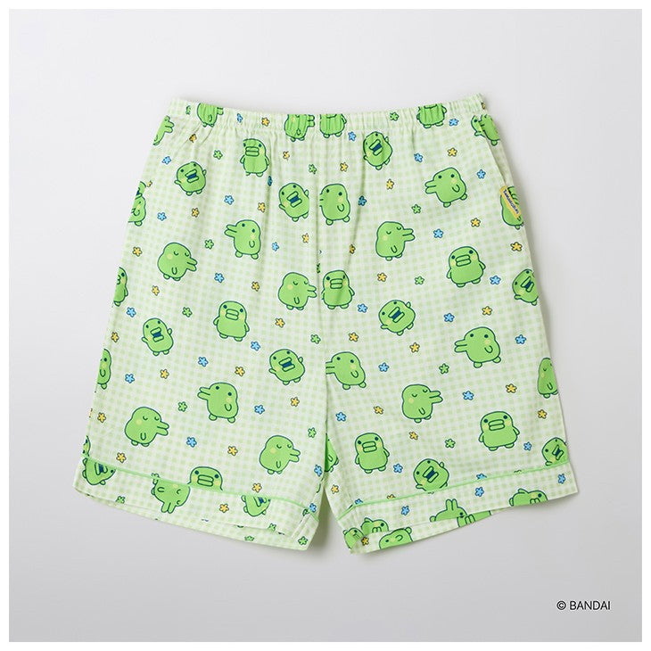 SPAO x Tamagotchi - Short Sleeve Pajamas Set (Green) - SPAO - Pajamas - Harumio