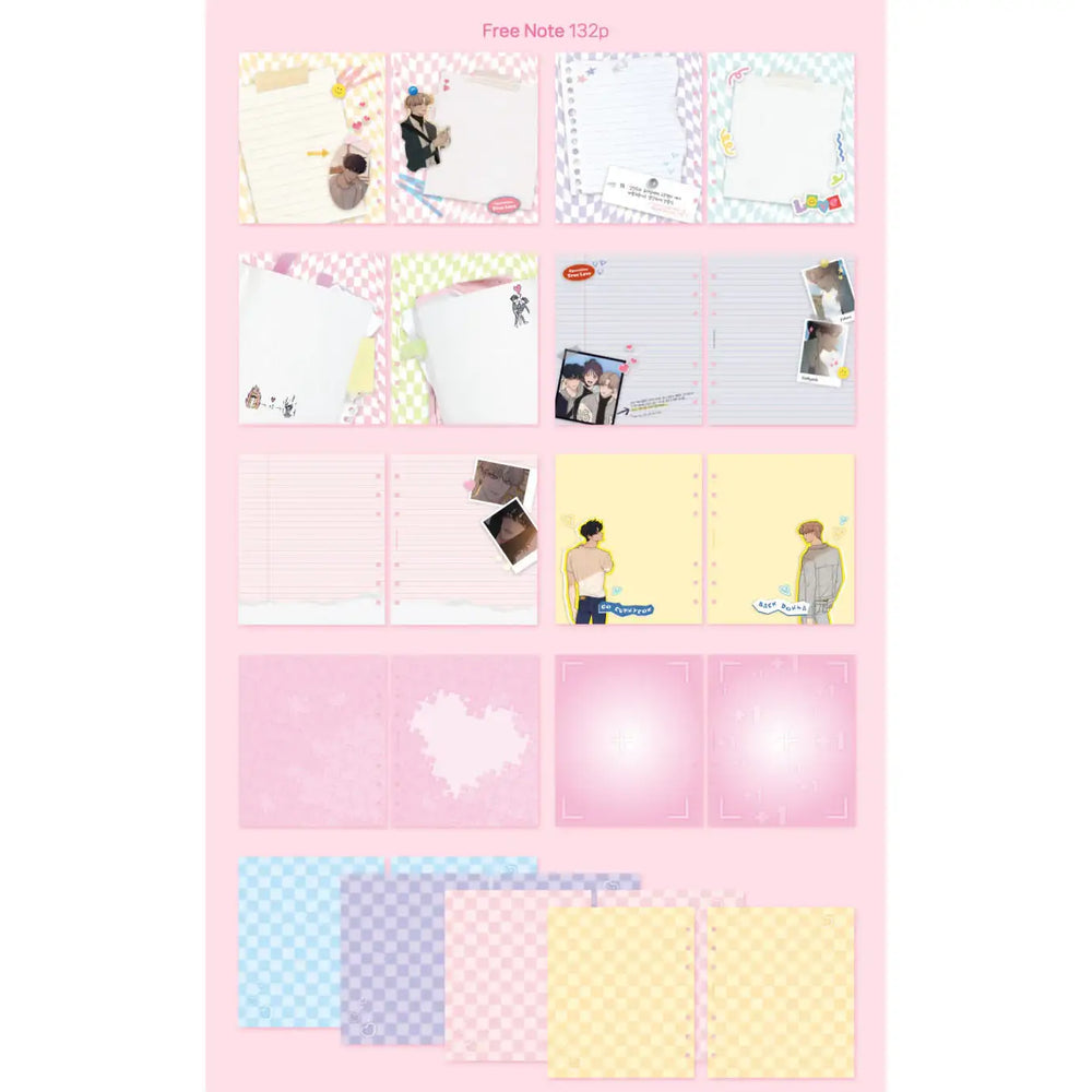 Operation: True Love - 6-Hole Diary Set - Operation: True Love - Home & Living, Accessories - Harumio