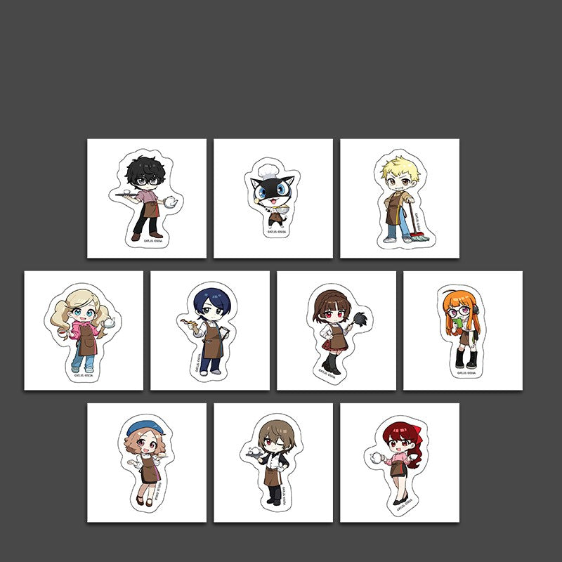 Persona 5 The Royal X ANIPLUS - SD Square Sticker Set