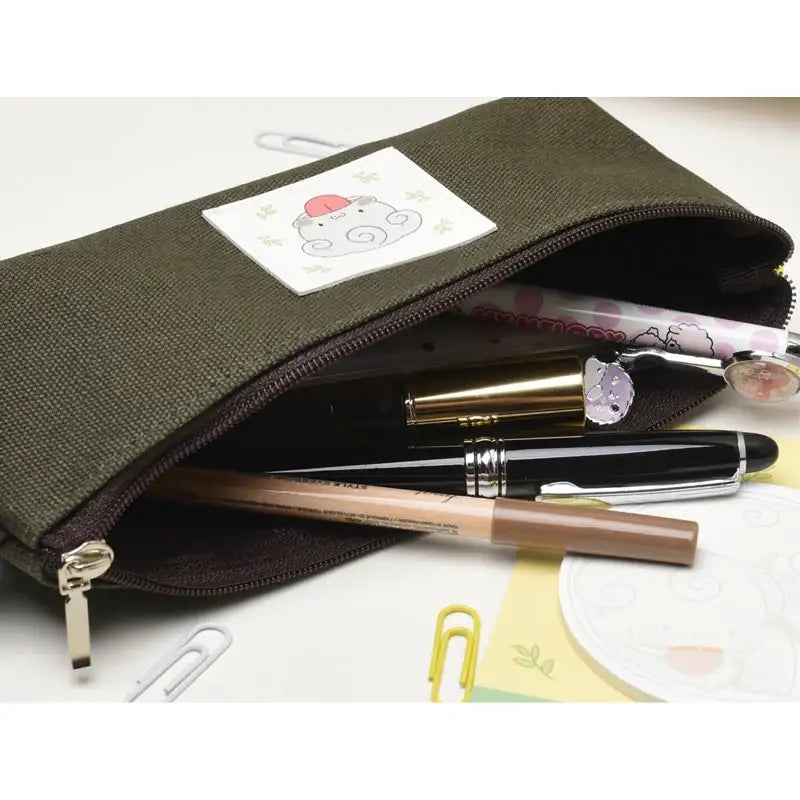 Merong Haechi - Label Slim Pouch - Soone Content - pouches - Harumio