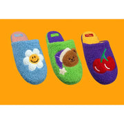 Wiggle Wiggle - Teddy Bear Fleece Home Slipper - Wiggle Wiggle - Home Slippers - Harumio