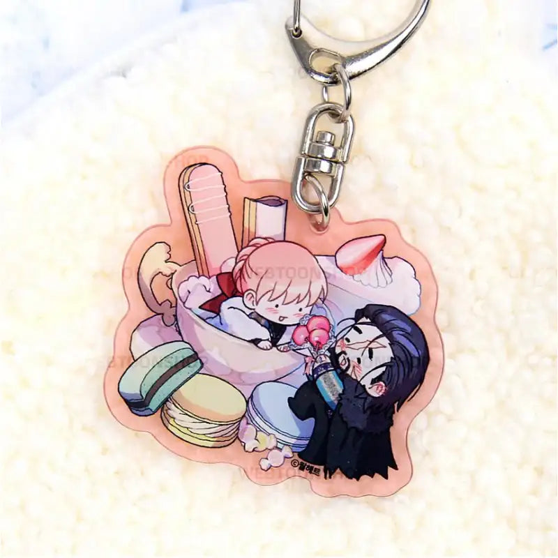 Another Typical Romance Fantasy - Double-Sided Acrylic Keyring - Webtoon Shop - Keyring - Harumio