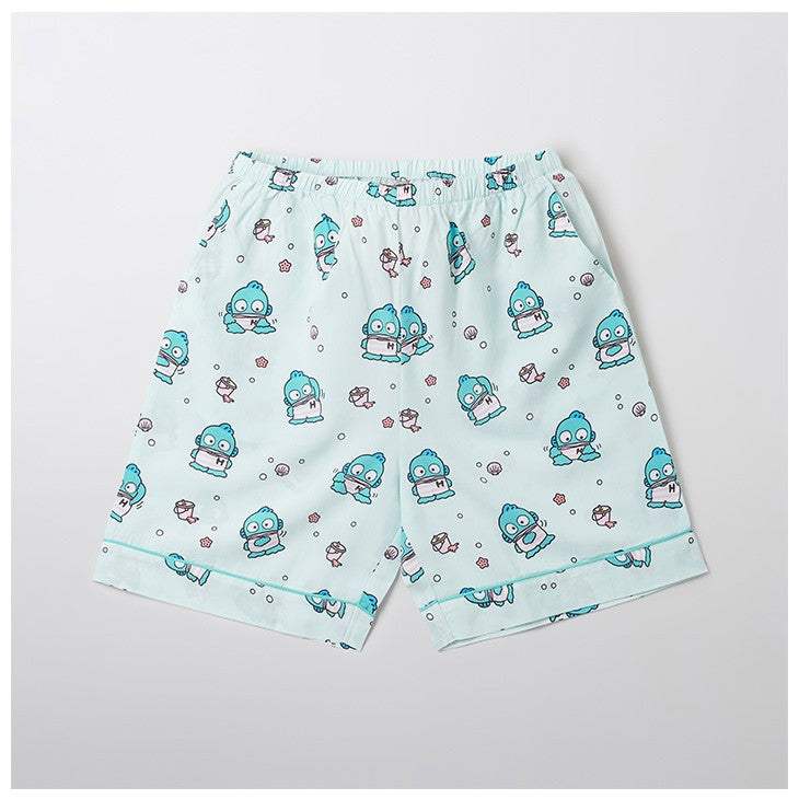 SPAO x Sanrio Characters - Short Sleeve Pajamas Set (RE) (Mint) - SPAO - Pajamas - Harumio