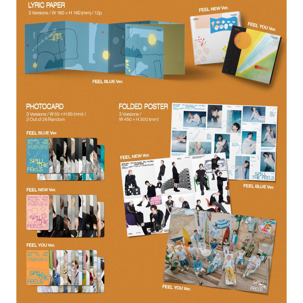 SEVENTEEN - SPILL THE FEELS : 12th Mini Album – Harumio