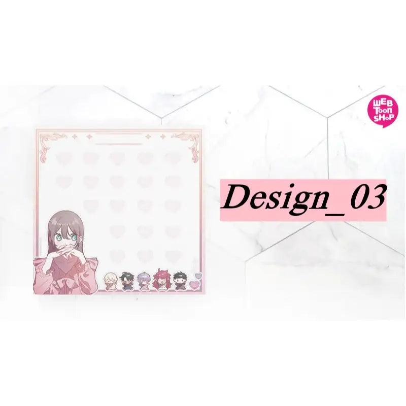 Exciting Strategy - Memo Pad - Webtoon Shop - Memo Pads - Harumio