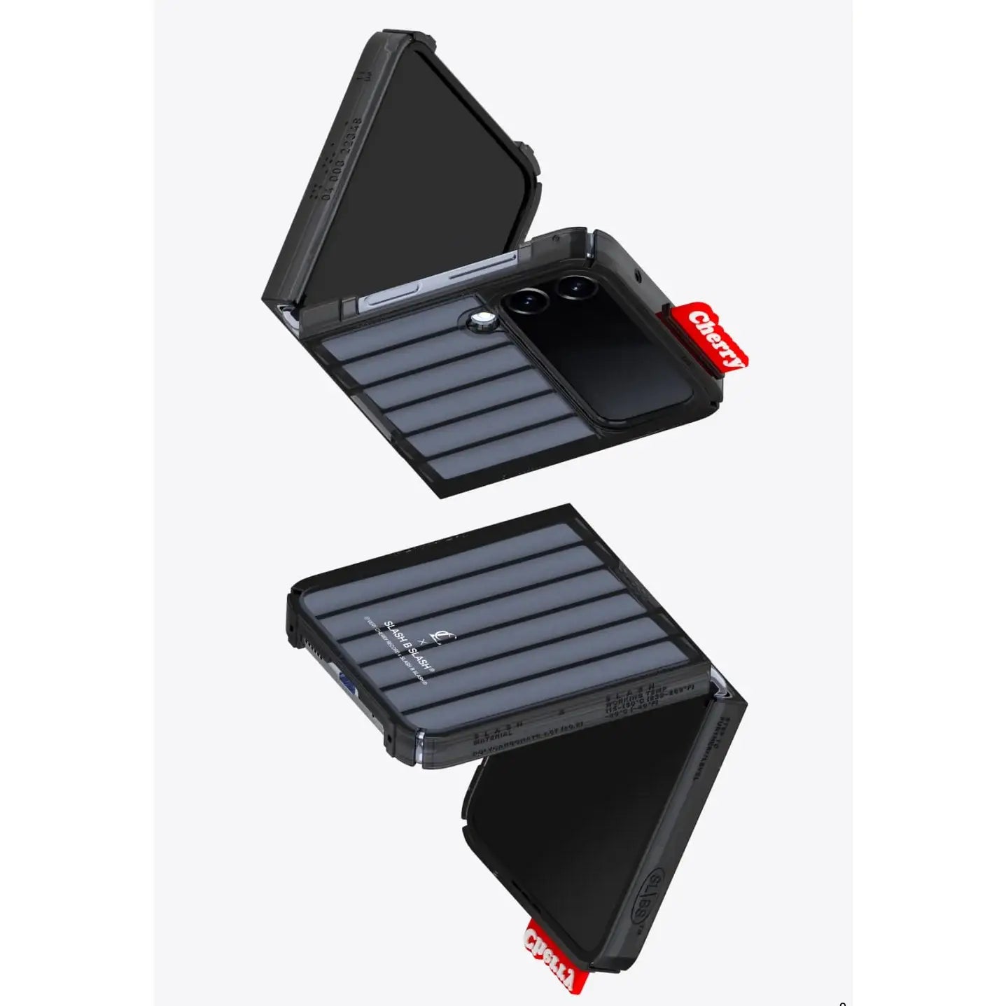 SLBS - CL B1 Cover Cherry Tag (Galaxy Z Flip4) - SLBS - Home & Living, Accessories - Harumio