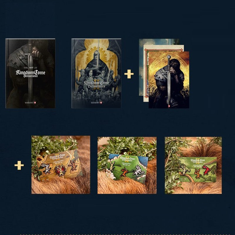 Kingdom Come : Deliverance - I & II Artbook & Goods Project (tumblbug) - Acorn - Artbook - Harumio