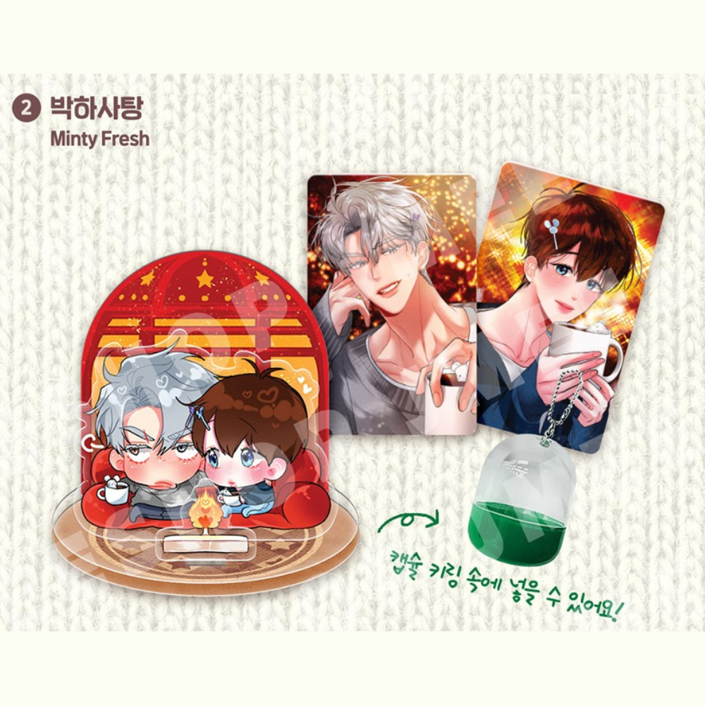 Christmas Ornament Market - Christmas Capsule Acrylic Stand
