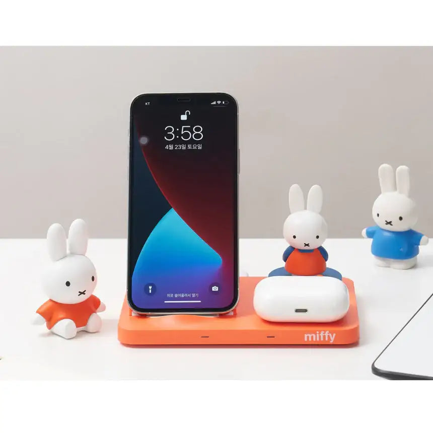 Day Needs - Miffy Wireless Charging Cradle - Day Needs - Home & Living, Accessories - Harumio