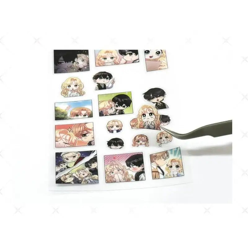 Please Marry Me Again, Husband! - Transparent SD Sticker - Daon Webtoon Store - Stickers - Harumio