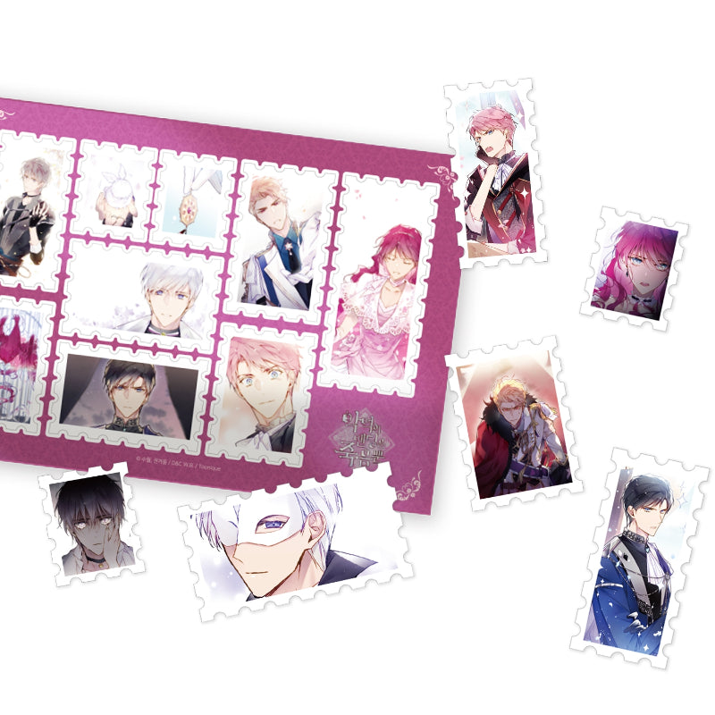 Villains Are Destined to Die - Stamp Sticker Set