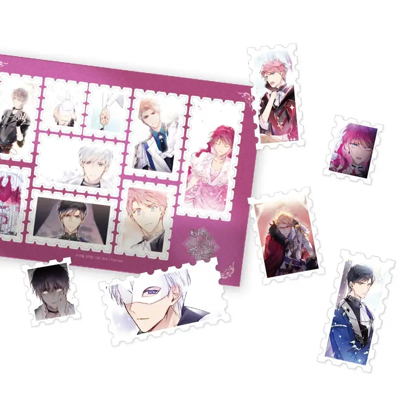 Villains Are Destined to Die - Stamp Sticker Set - Toon!que - Stickers - Harumio