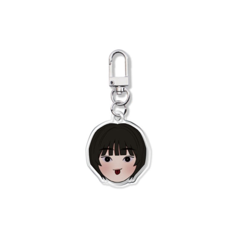 Muse on Fame - Acrylic Keyring - ARTRANK - Acrylic Keyring - Harumio