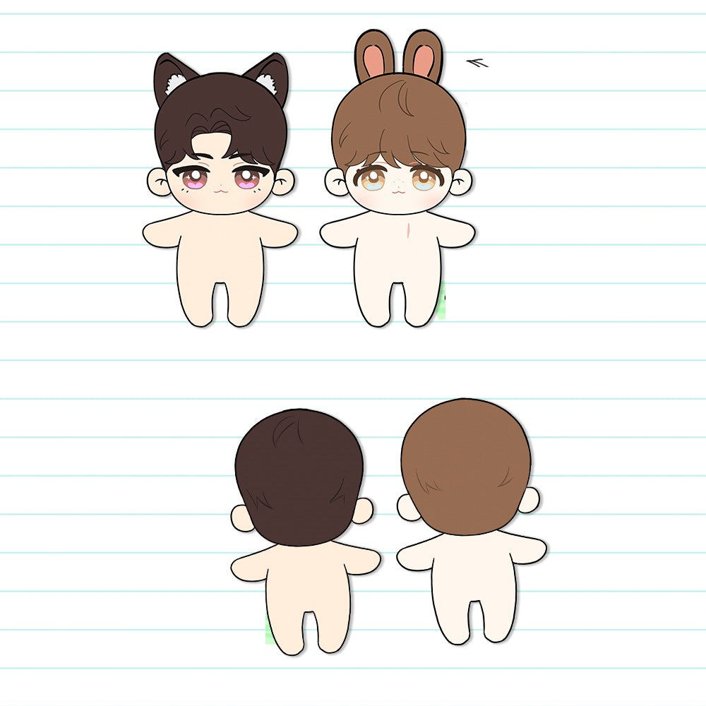 Love History Caused by Willful Negligence - Basic Plush Doll Set (10cm)