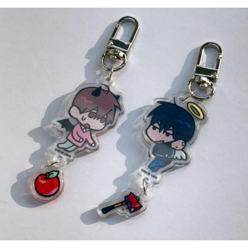 Dead Man's Switch - Acrylic Keyring Set - Official W - Acrylic Keyring - Harumio