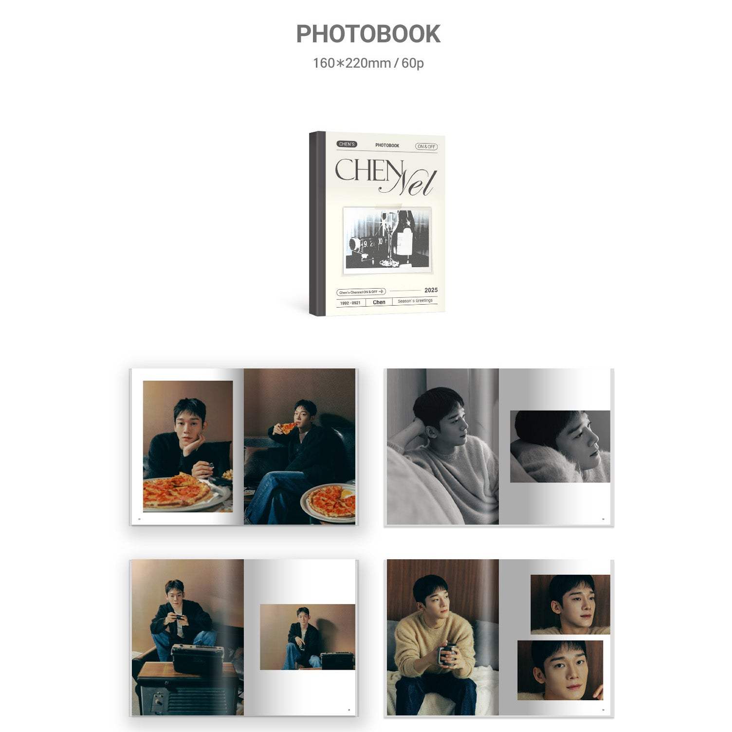 CHEN - 2025 Season's Greetings (Chen’s Chennel ON & OFF) - INB100 - Merchandise - Harumio