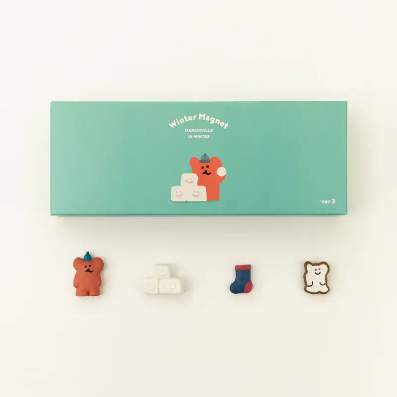 Dinotaeng - Winter Magnet - Dinotaeng - Magnets - Harumio