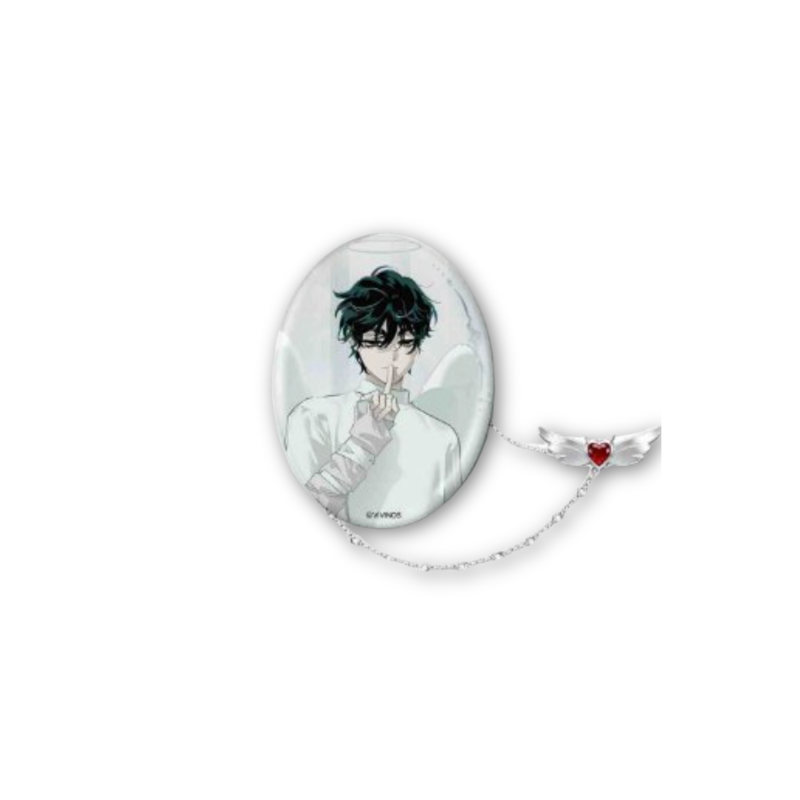 Alien Stage x March Monster Cafe - Oval Badge – Harumio