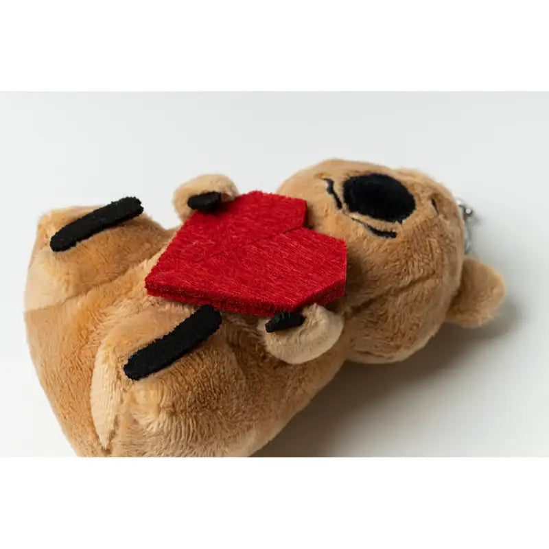 Dinotaeng - Ukulele & Heart Quokka Keyring - Dinotaeng - Keyrings - Harumio