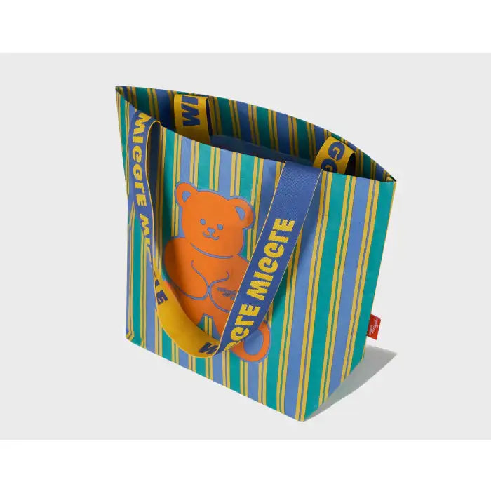 Wiggle Wiggle - Teddy Bear Reusable Shopper Bag (S) - Wiggle Wiggle - Clothing - Harumio