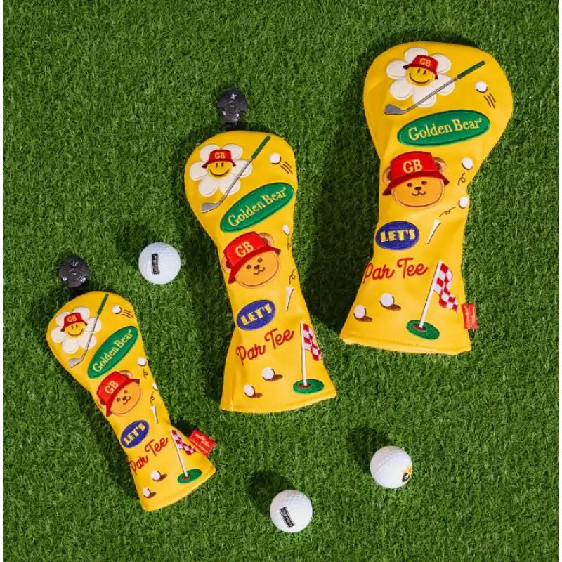 Wiggle Wiggle X Golden Bear - Golf Utility Cover - Wiggle Wiggle - Golf Accessories - Harumio