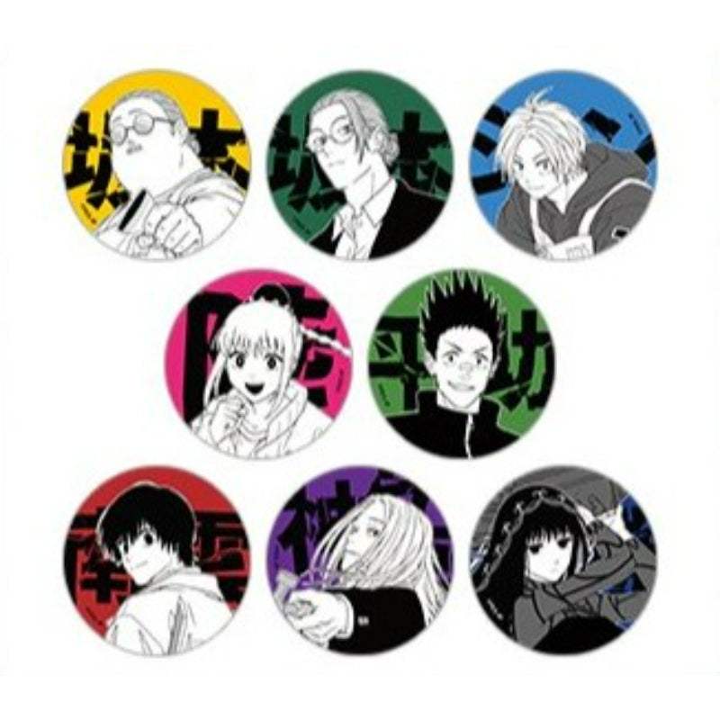 SAKAMOTO DAYS x LIMITION - Metallic Can Badge - SAKAMOTO DAYS x LIMITION - Can Badge - Harumio