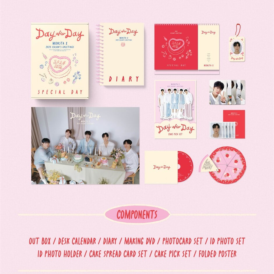 MONSTA X - 2024 Season's Greetings - SLL JoongAng Co., Ltd. / Starship Entertainment - Albums - Harumio