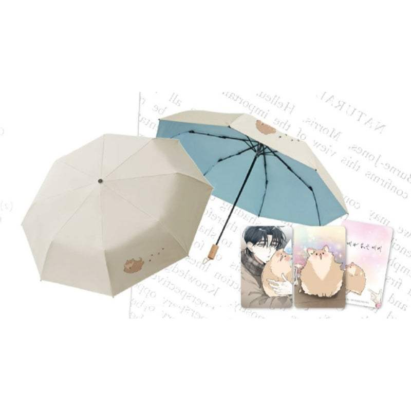 A World Without You x BeOn Annex - Mongsil 3-Fold Umbrella Set - BeOn Annex - Umbrella - Harumio