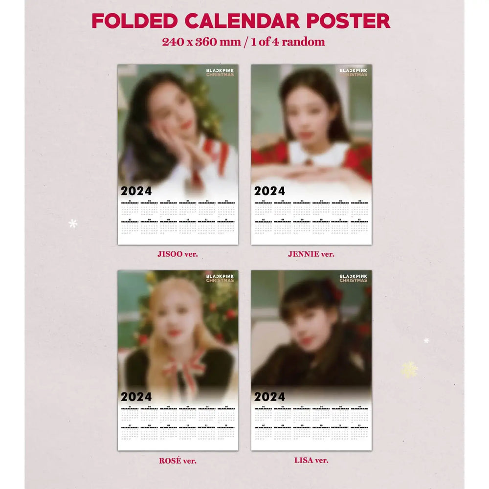 Blackpink - The Game Photocard Collection (Christmas Edition) - YGPLUS - Album - Harumio